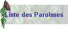 Liste des Paroisses