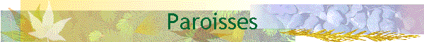 Paroisses